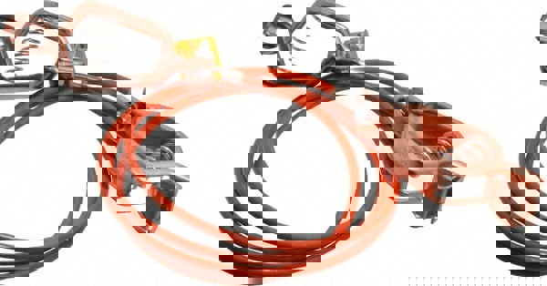 19 AWG, 5 Ft., Alligator Clip, Grounding Cable with Clamps